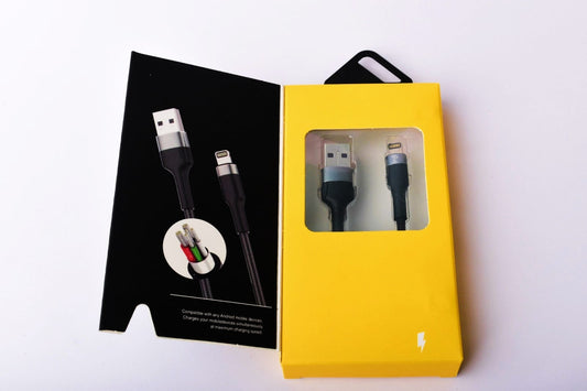 Z Plus cloth Cover - Data Cable    USB To  (Type-C / iPhone / Micro) Z18