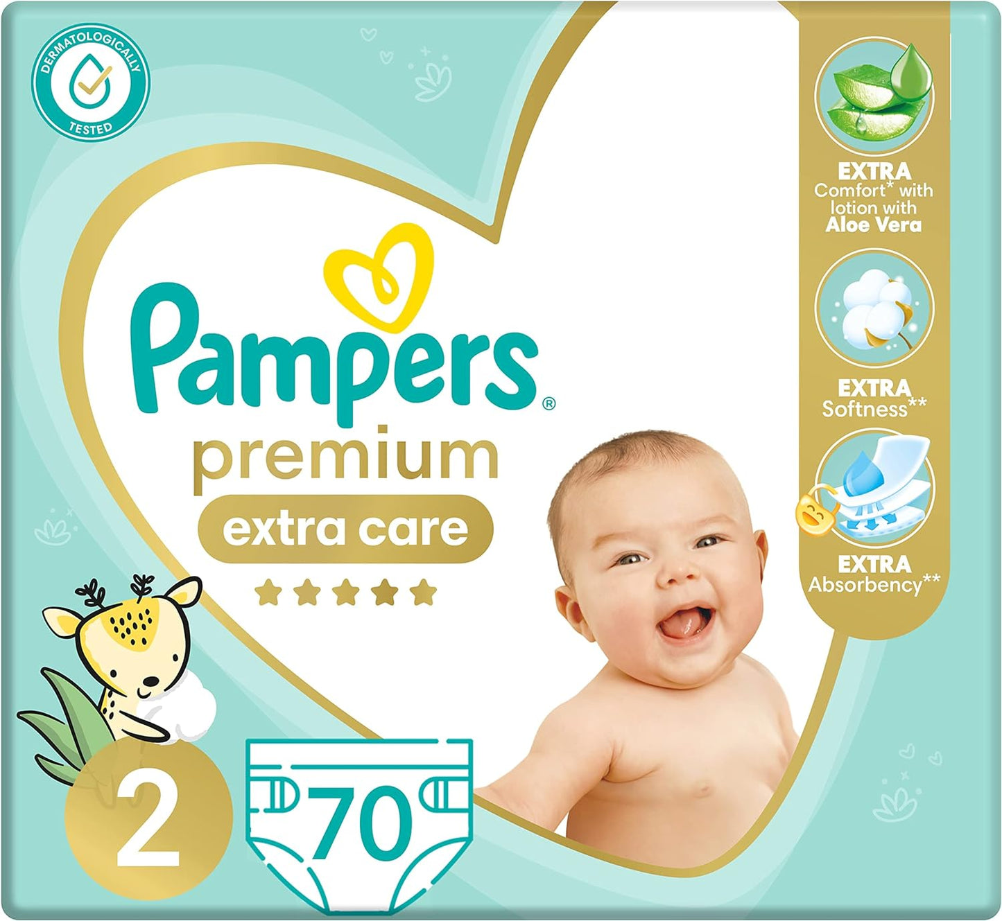 Pampers premium extra care diaper