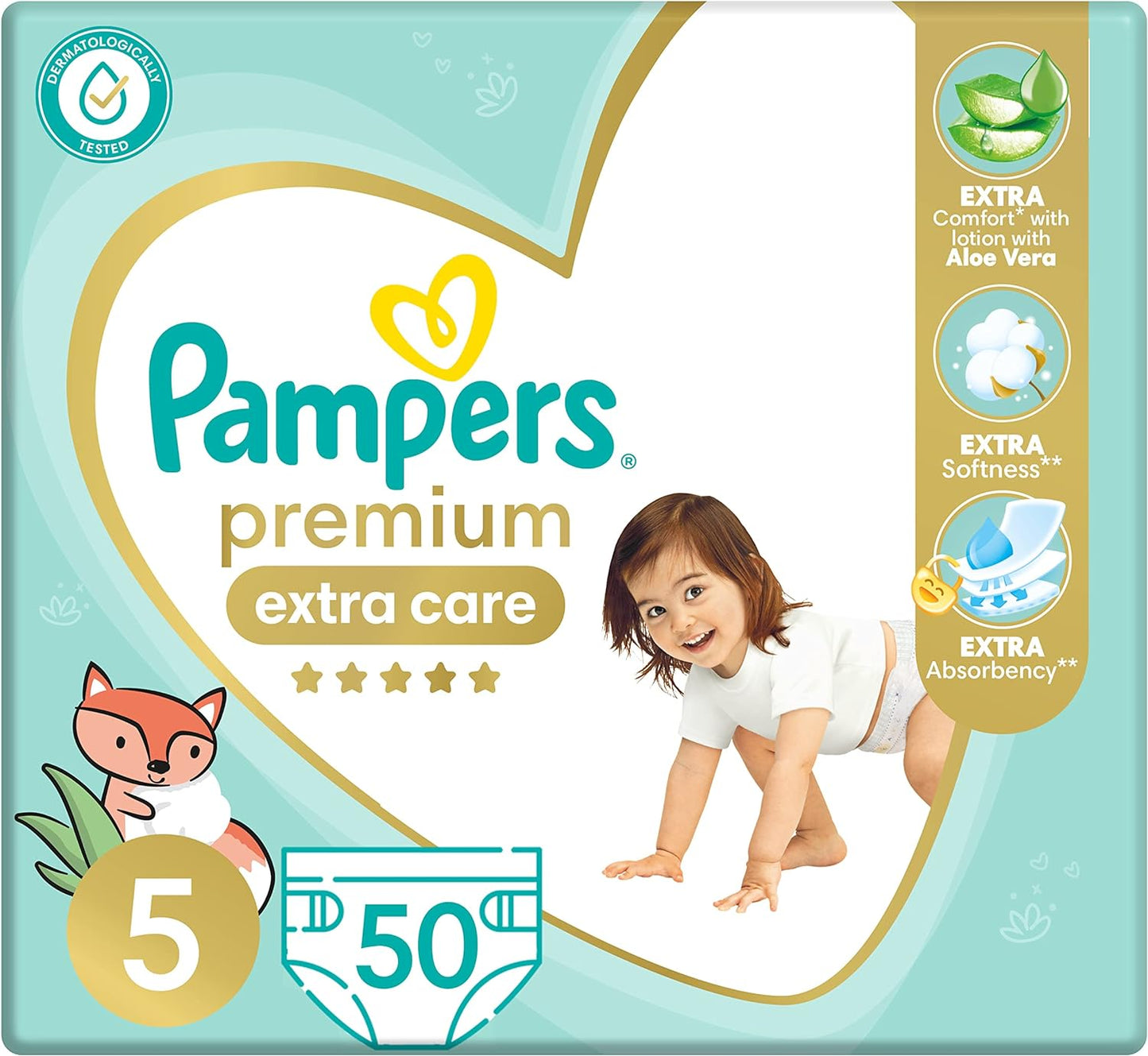 Pampers premium extra care diaper