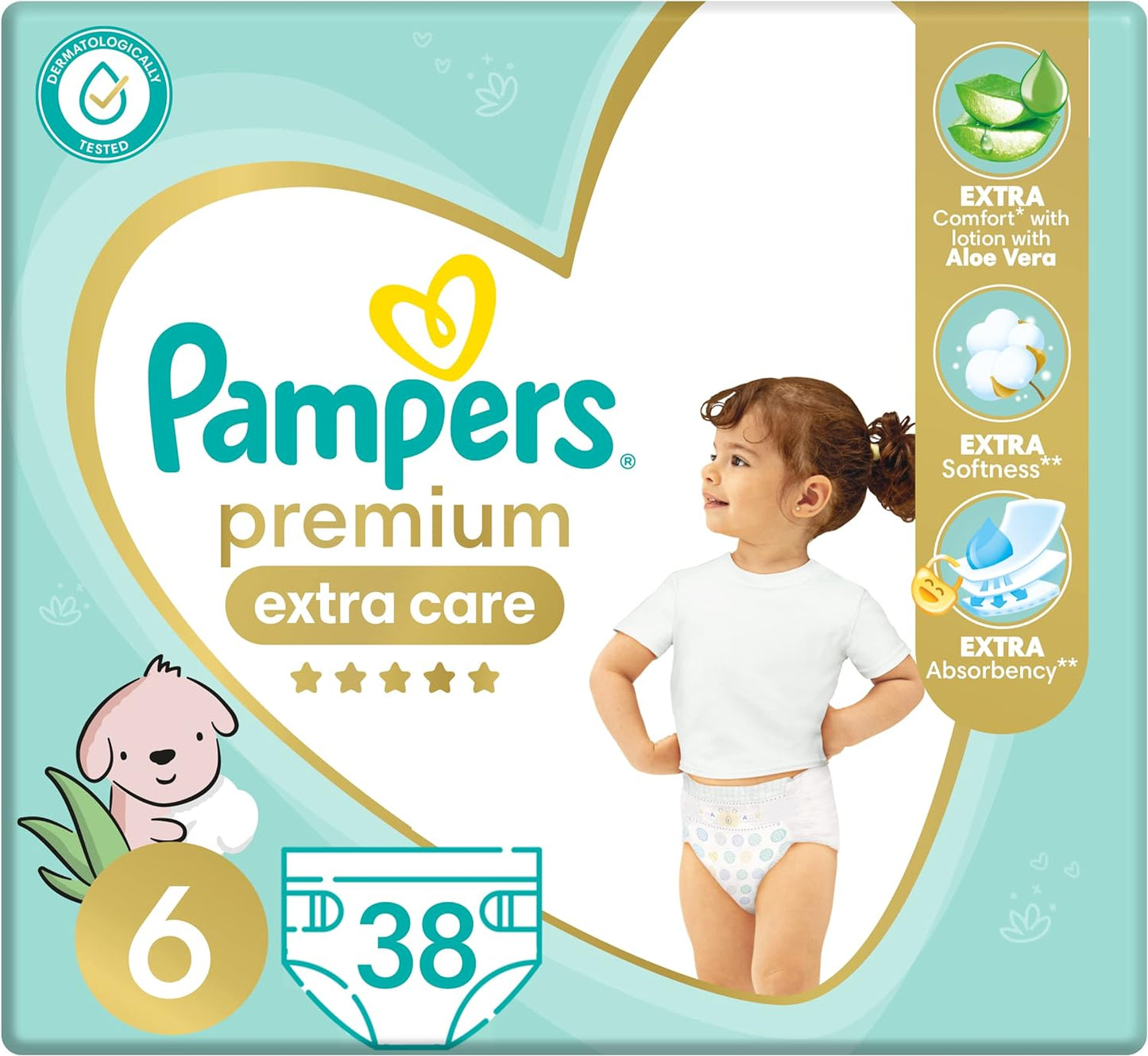 Pampers premium extra care diaper