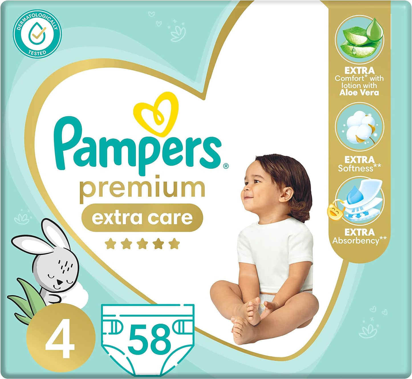 Pampers premium extra care diaper