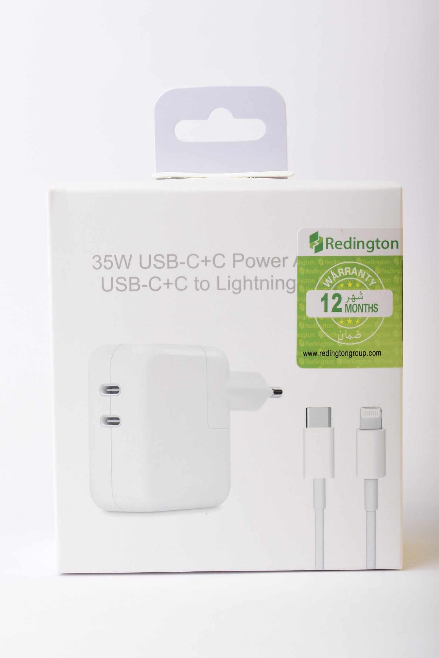 iPhone Compatible Charger 2 outlet PD - 35-watt