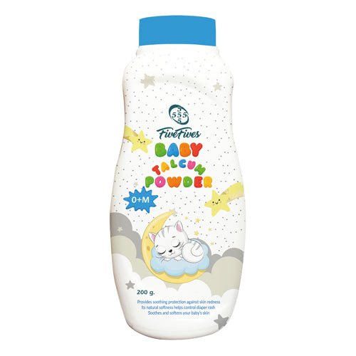 Five Fives Baby Talcum Powder 200 gm