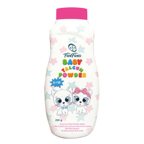 Five Fives Baby Talcum Powder 200 gm