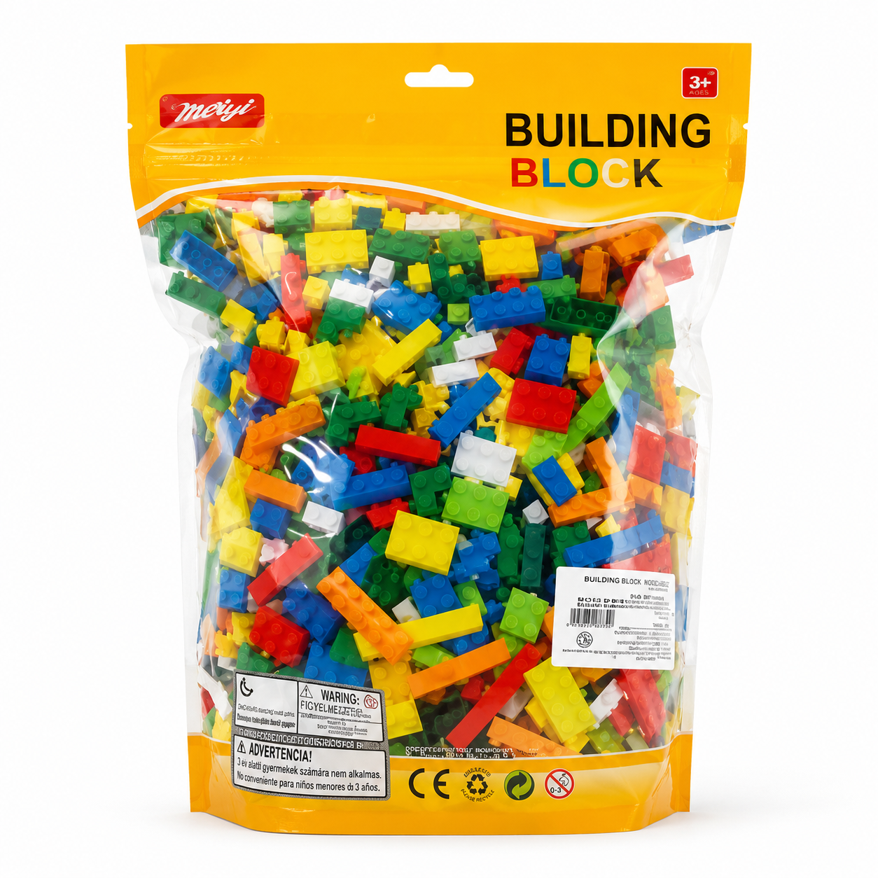 مكعبات تركيب وتعليم للأطفال Building Block – قطع بناء ملونة لتنمية الإبداع