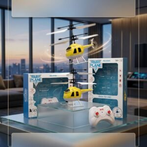 طائرة هليكوبتر RC استشعار ذكية قابلة للشحن للأطفال
