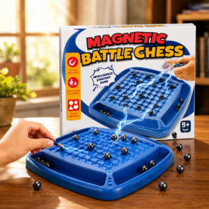 لعبة الشطرنج المغناطيسية التفاعلية Magnetic Battle Chess – لعبة ذكاء واستراتيجية للأطفال والكبار