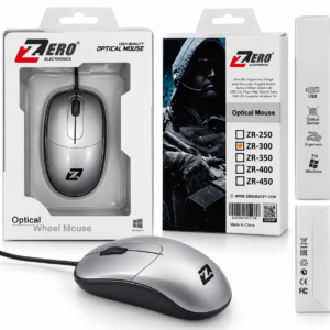 ماوس بصري سلكي ZERO Electronics ZR-300 – USB 2.0 – 1000 DPI